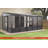 Charleston Wall Solarium 10 Ft. W x 10 Ft. D Metal Patio Gazebo