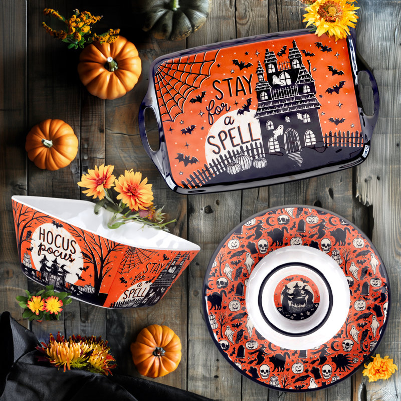Hocus Pocus Melamine 3pc Serving Set