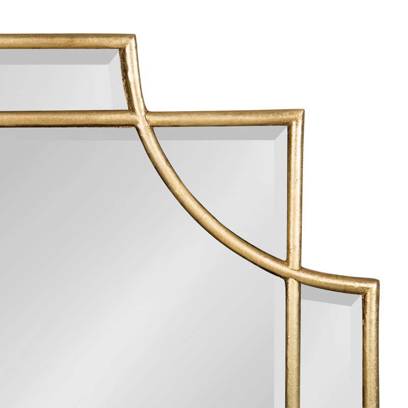 Miroir mural Ocilla, Or, 24 po x 36 po