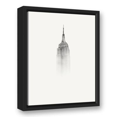 " Empire State Building In Fog "