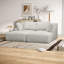 Méridienne double surdimensionnée 77,8 po, canapé-lit moelleux en nuage, fauteuil-lit rembourré, aucun assemblage requis, velours côtelé pour le salon, beige-309594308