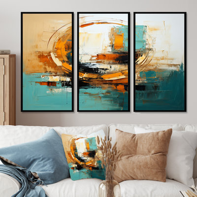 Conelia - ensemble d'art mural abstrait