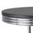Dakobe Round Metal Base Dining Table
