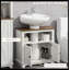 Ensemble de meuble-lavabo simple 23,50 po avec plateau en céramique Kristianna
