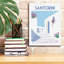 «Santorini Poster 2» par Omar Escalante, art mural sur toile-1366755109
