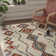 Geometric Machine Woven Indoor Rug