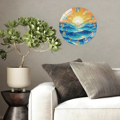 Horloge murale 12 po