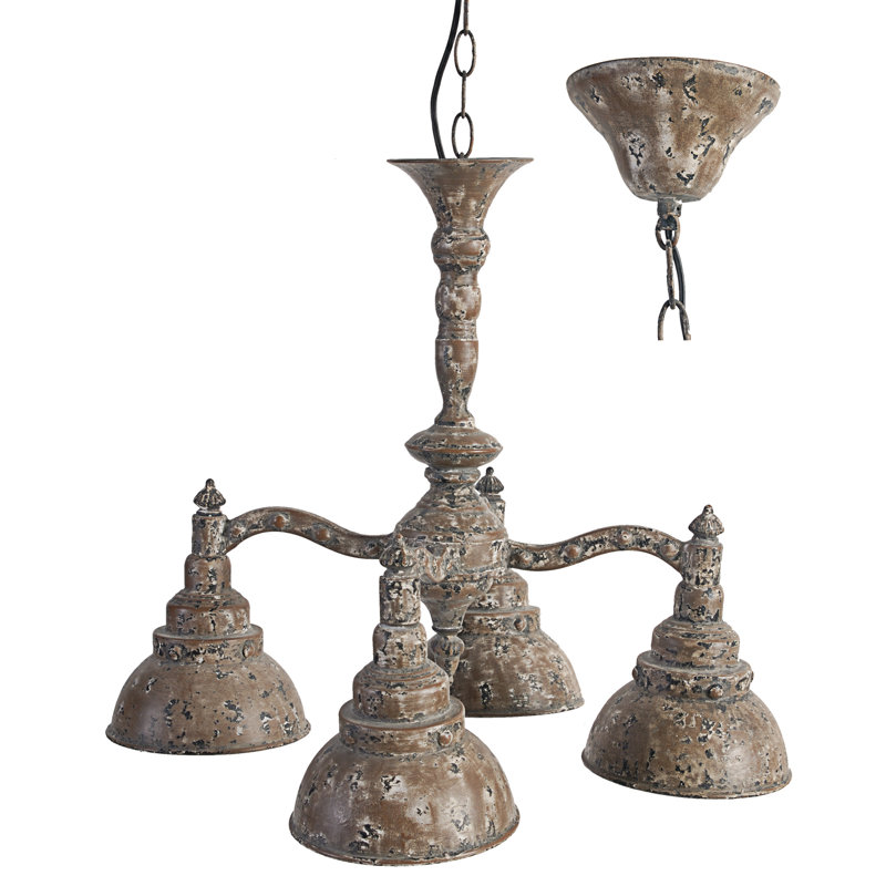 Lustre classique / traditionnel à 4 lumières Pardo