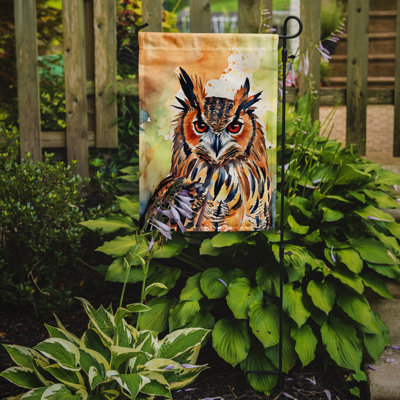 Drapeau de jardin Eurasian Eagle Owl_DAC3223