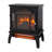 18" 3D Flame Electric Infrared Quartz Fireplace Stove With Remote Control