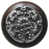 Antique Pewter/Dark Walnut Wood