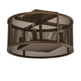 Cilindro Rame 4 - Light Flush Mount