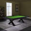 Table de billard en ardoise 8 pi Texas II avec pieds en acier-125009018