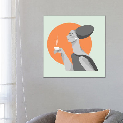 Impeccable Coffee by Olga Masevich - Gallery-Wrapped Canvas Giclée on Canvas