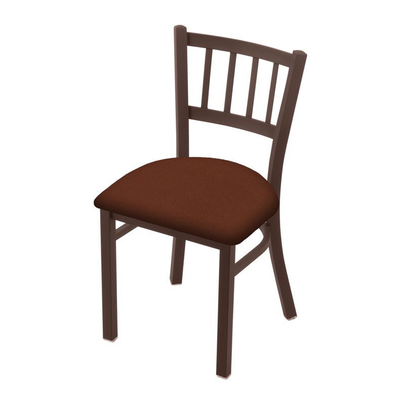 Chaise Contessa 610, Vinyle - Espresso Canter, Bronze