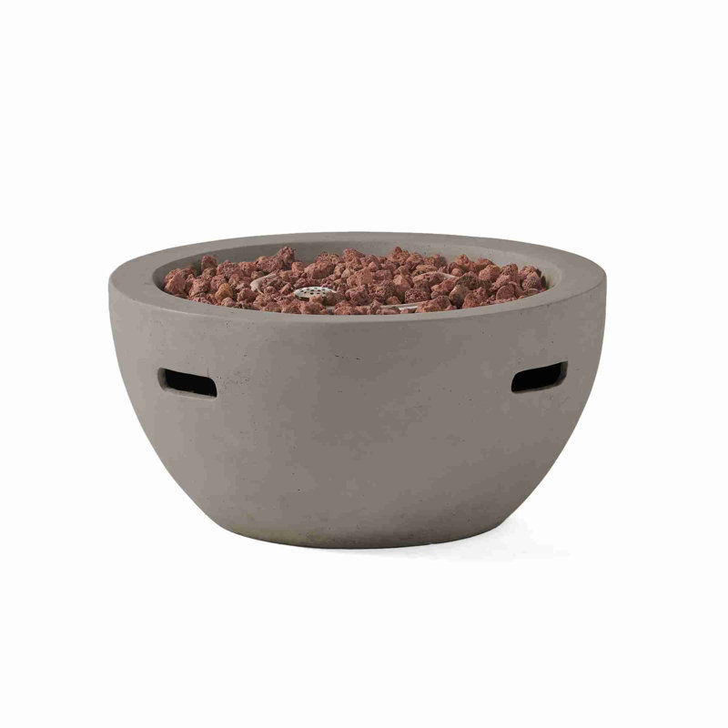 Modern Round Propane Fire Pit