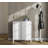 Modern Shoe Cabinet with Multiple Shelves, 36.2 x 41.7 x 15.0 inches | 100% Melamine Coated Particle Board, 0.7-inch Thickness | Wall-Mountable, MDF Profile Legs, Metal Handles | Elegant White Finish for Stylish Entryway