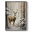 «Christmas Holiday Art» DCLxxix, reproduction d'art encadrée - bois massif-773173715