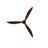 65" DC Reversible Ceiling Fan - 6-Speed Remote, Timer, Walnut Blade & Light