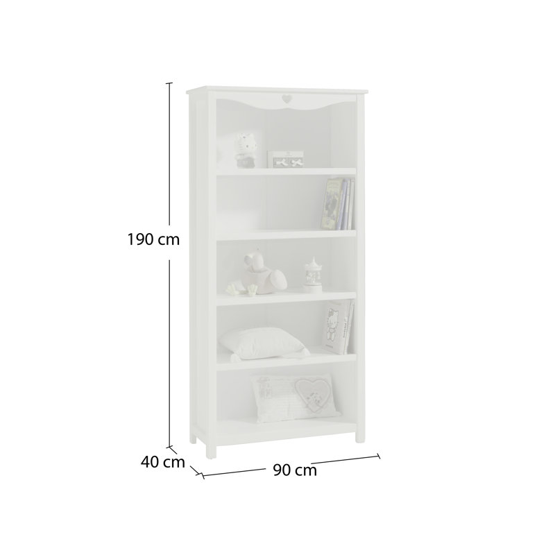 Amori 190cm H X 90cm W Kids Bookcase