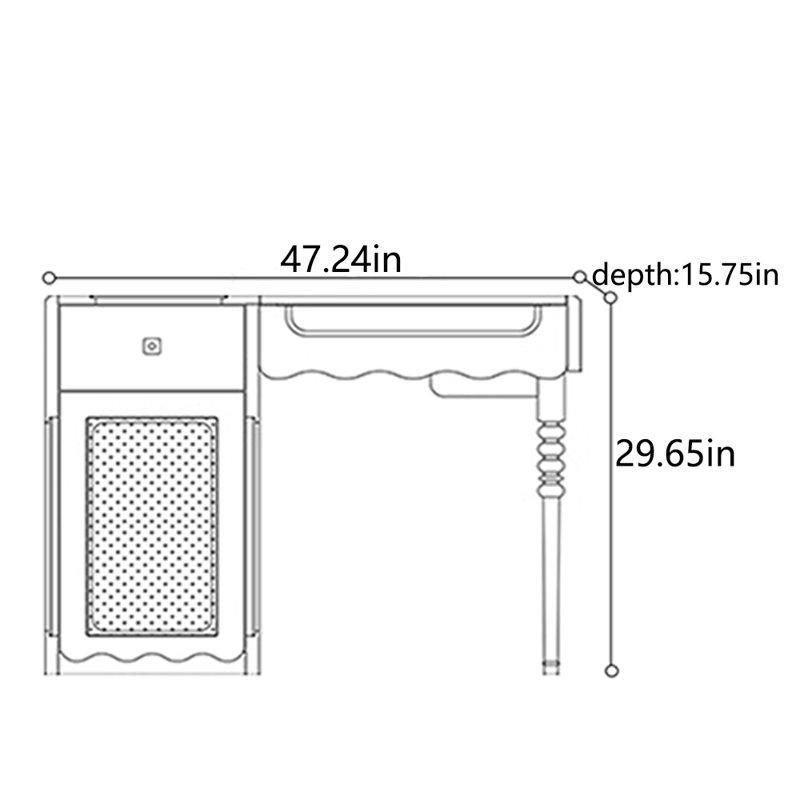 Commode créative multifonctionnelle en bois massif, Jaune