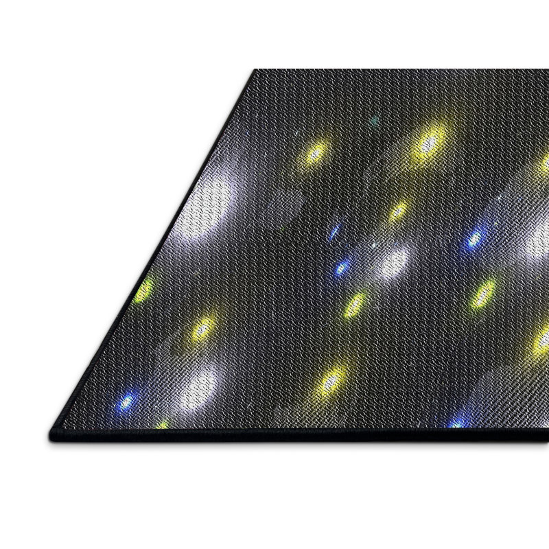 Tapis noir, Rectangle 5 pi x 7 pi