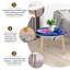 Ensemble de 2 tables basses gigognes Triangle
