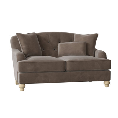 Sullivan 65" Charles of London Loveseat with Reversible Cushions by Birch Lane