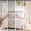 Literie ludique - Simple / simple TG, édredon très grand rose, décor, rembourrage-120469800-120469801