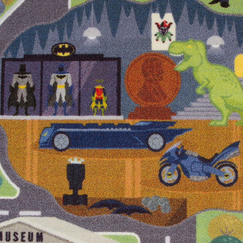 Batman Gotham City Road Car, Rectangle 5 pi x 6 pi 6 po