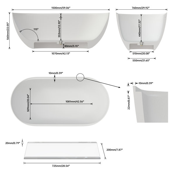 Dimensions du produit