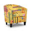 Angelice Multicoloured Patchwork Accent Tub Chair-625906683