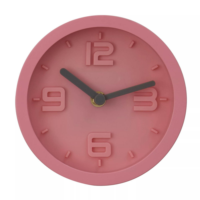 Samson Wall Clock, Pink