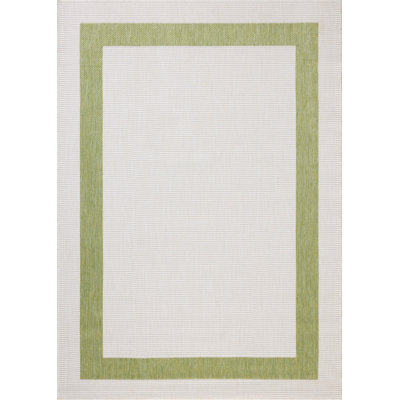 Loloi Easton Green / Ivory Indoor / Outdoor Area Rug