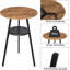 Table de bout à 3 pieds avec rangement Tray Top