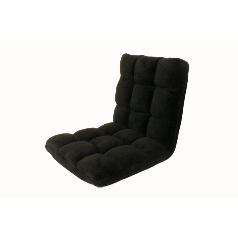 Fauteuil inclinable Microplush, Noir