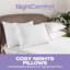 NightComfort Cosy Nights Firm Support Microfibre Anti Allergy Pillows Pack of 4