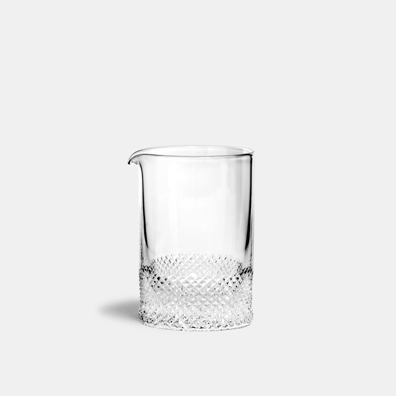 Diamond Crystal Glass Carafe, 5.7'' H x 3'' W x 3'' L
