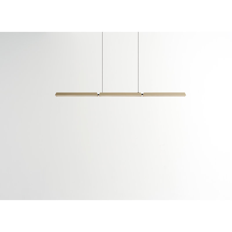 6 - Light Pendant, Champagne Gold