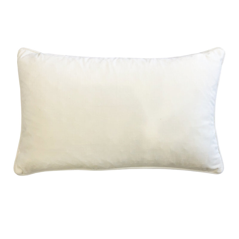 Pelagios Rectangular Pillow Cover & Insert, Cream