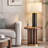 28.5" Tall Modern Metal Table Lamp, for Bedroom Bedside/Nightstand, Living Room & Desk