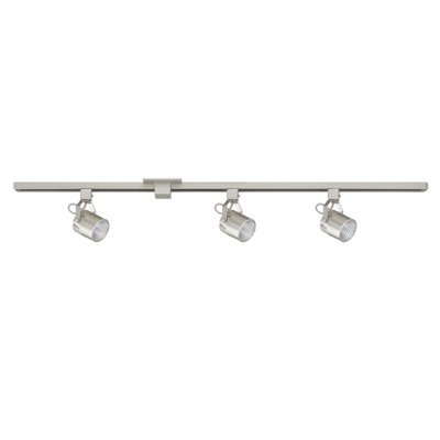 48.03'' 3 -Light Fixed Track Track Kit with Dimmable and Adjustable Head