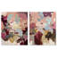 Ruby Lovers Set Canvas Abstract Print by Oliver Gal, Black Frame, 16 x 20-233827861-233827867