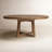 Pelia Extendable Pine Round Solid Wood Dining Table-119323464