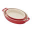 Staub Ceramic 2-piece Oval Baking Dish Set-28452865