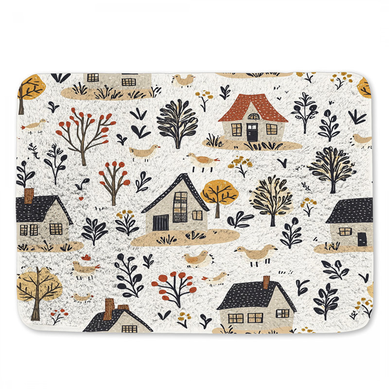 Tapis de bain Cottage Village, L 24 po x l 17 po