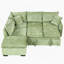 Canapé-lit modulaire convertible en L 82,67 po-1671209635