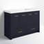 Ensemble de meuble-lavabo simple 49 po Blanche-539757812