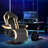 Inbox Zero Adjustable Reclining Ergonomic Swiveling PC & Racing Game Chair with Built-in Speakers and Footrest-188314216