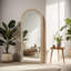 Miroir mural Arch Rattan